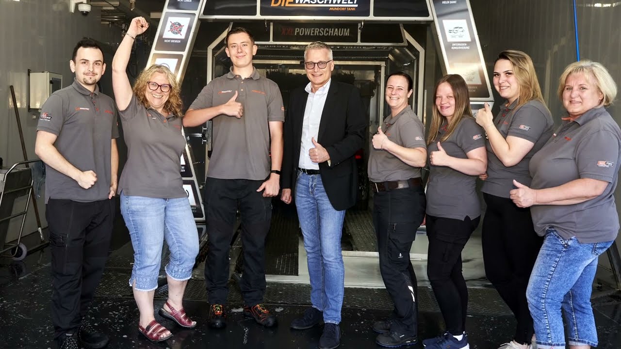 Tankstelle des Jahres 2024 - Kategorie Waschen - Mundorf Tankstelle Die Waschwelt Siegburg