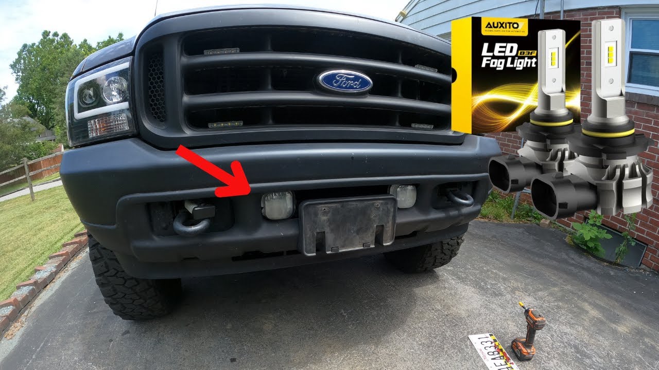 Auxito LED Fog Light For 2003 Ford F250