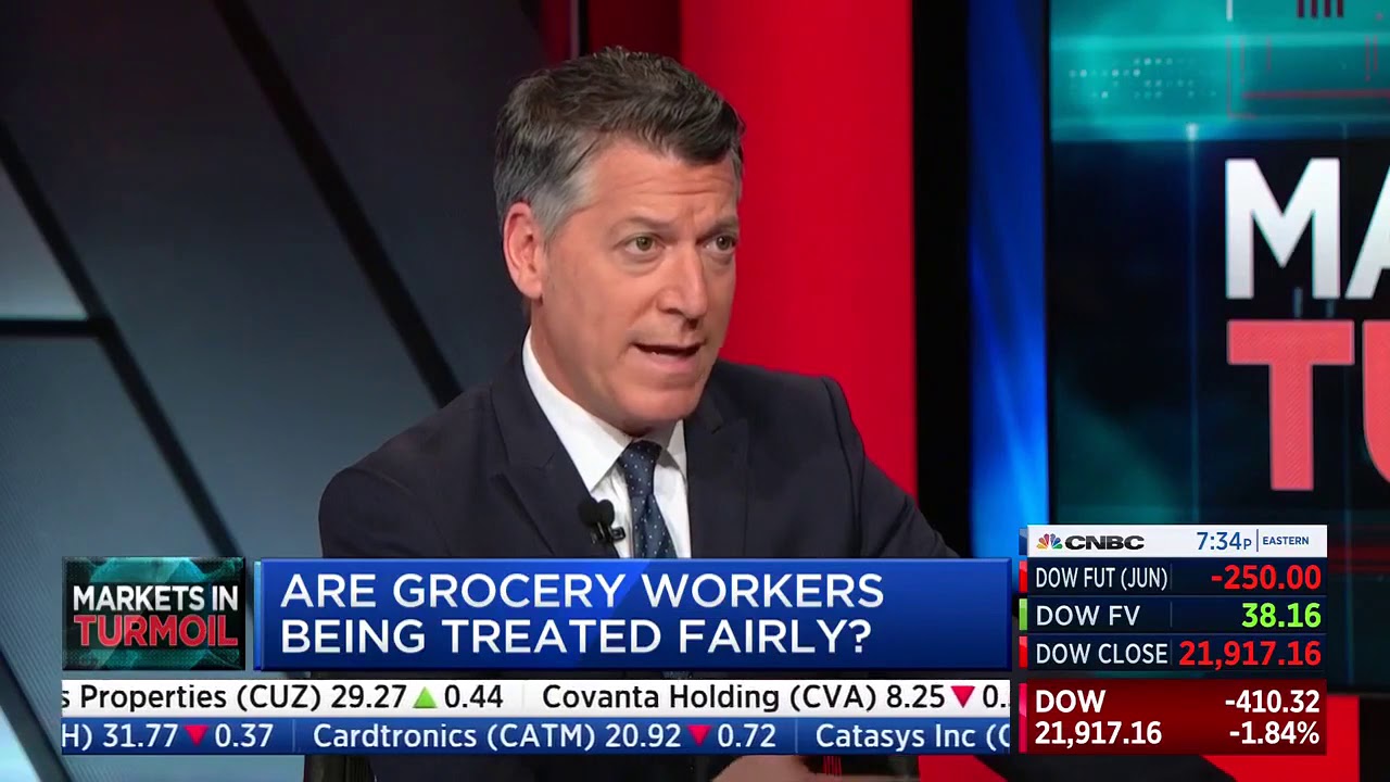 UFCW union president updates CNBC on strain grocery workers are under during coronavirus outbreak