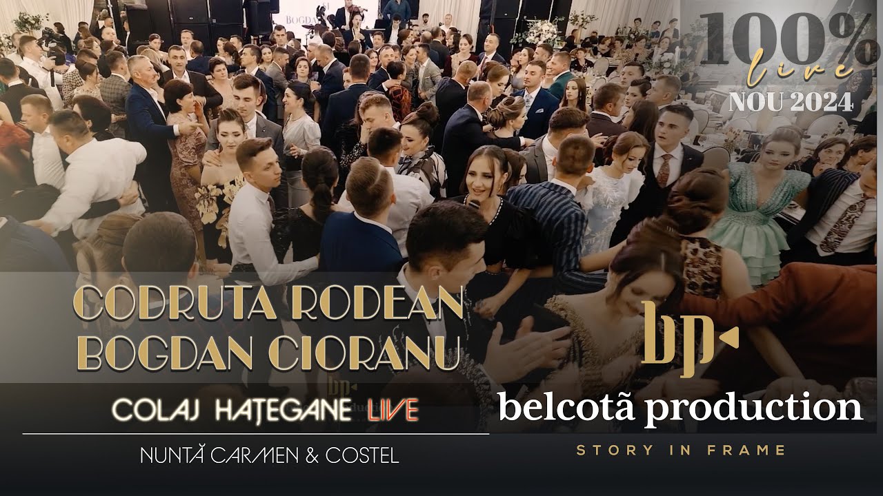 Codruta Rodean & Bogdan Cioranu - Colaj Hategane LIVE 🎵 Nunta Carmen & Costel ● NOU 2024