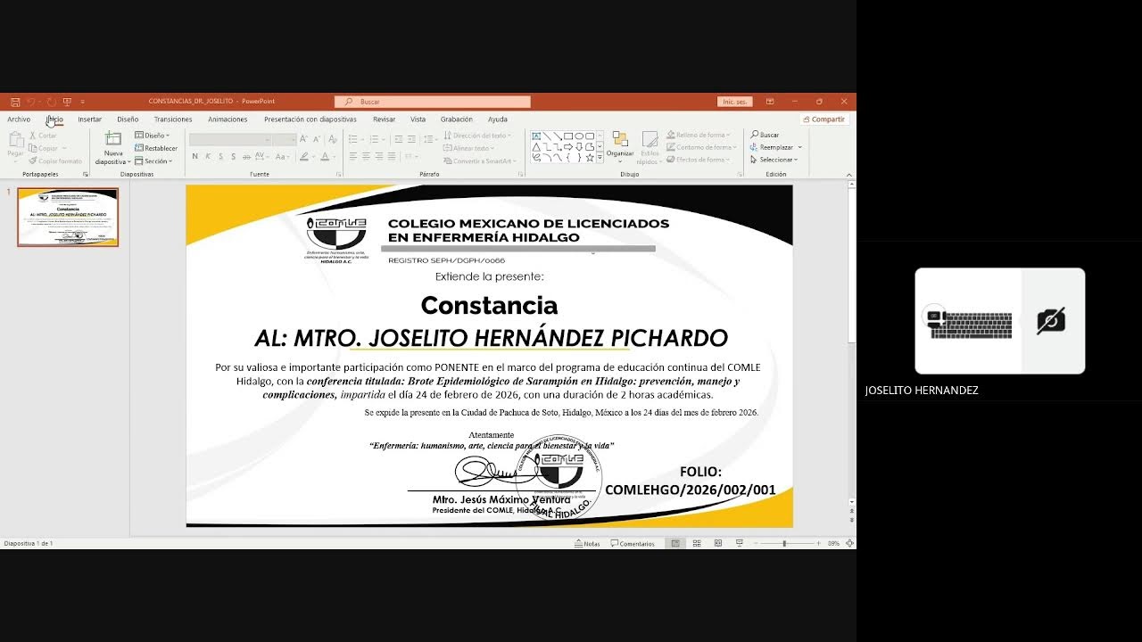 BROTE DE SARAMPIÓN EN HIDALGO: PREVENCIÓN, MANEJO Y COMPLICACIONES