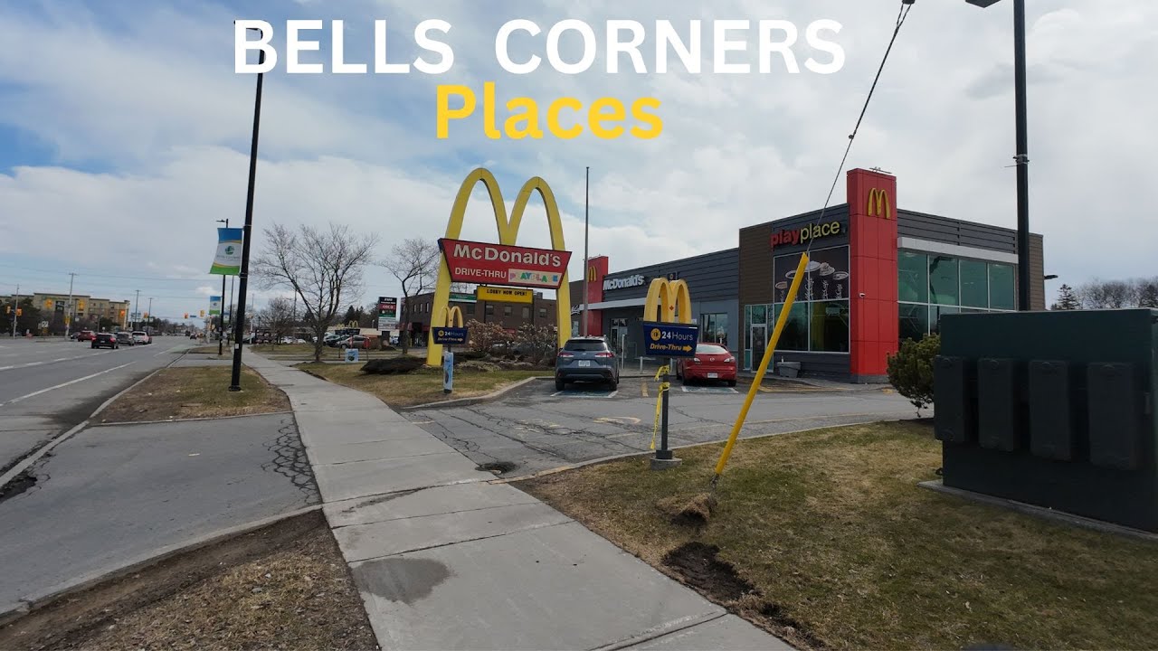 Ottawa, Canada  🇨🇦  Walking Tour ‐ Bells Corners [ 4K Ultra HD - 24/fps]