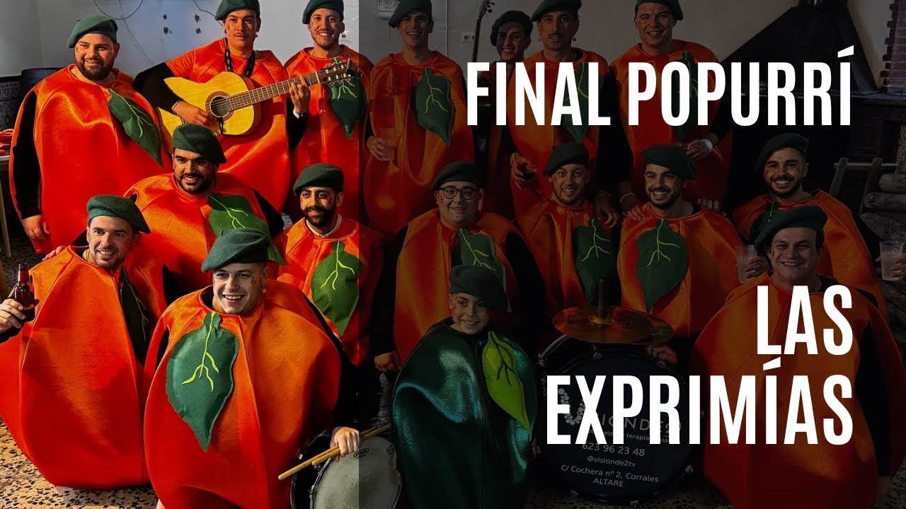 2025 Final popurr&iacute; Las Exprim&iacute;as | CarnaVALverde 🎭