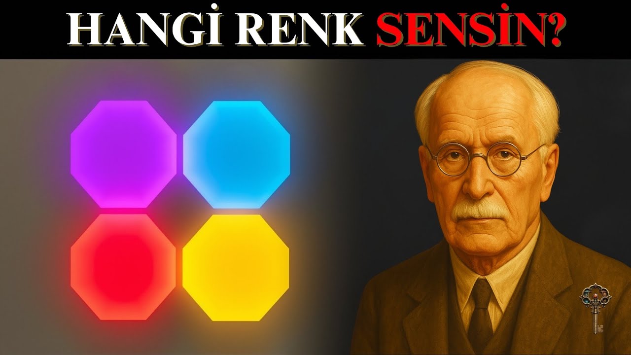 Seçtiğiniz Renk Kim Olduğunuzu Açığa Çıkarıyor | Carl Jung
