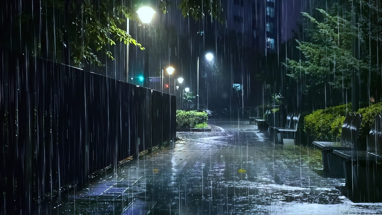 Stop Overthinking & Fall Asleep Fast with Soothing Rain at Night | Insomnia & Tinnitus Cure