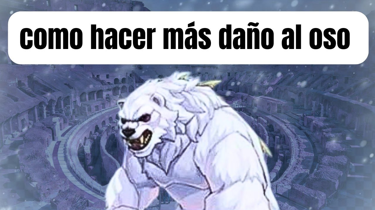 Whiteout Survival español Como hacer más daño al oso
