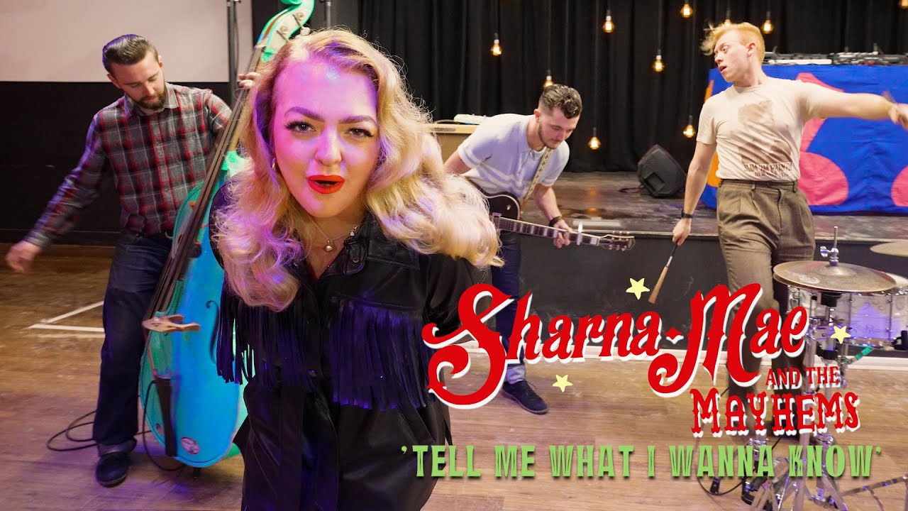 'Tell Me What I Wanna Know' SHARNA-MAE & THE MAYHEMS (Rhythm Riot festival) BOPFLIX sessions