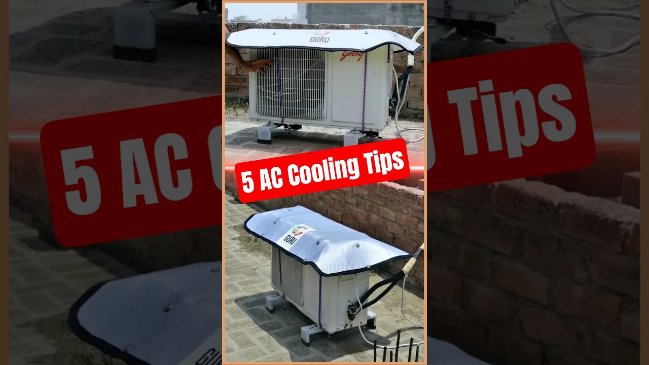 5 AC Cooling Tips #shorts #youtubeshorts