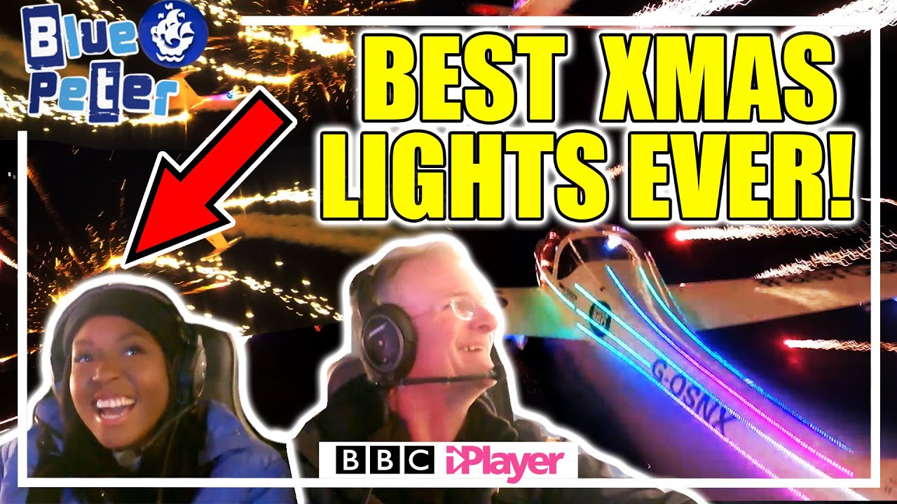 THE BEST Christmas Lights DISPLAY EVER! | BLUE PETER