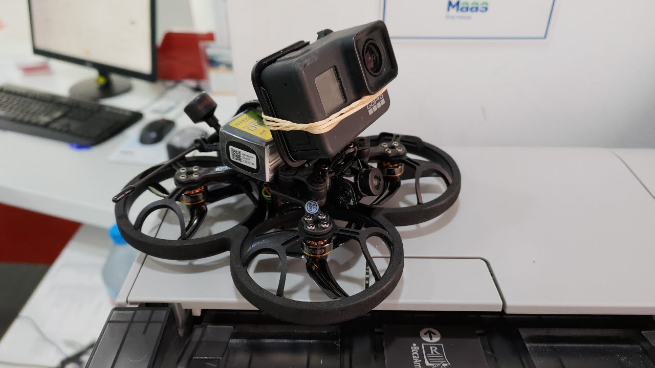 Geprc Cinelog 25 HD Pro full Gopro Hero 7 Black indoor cinematic test flight