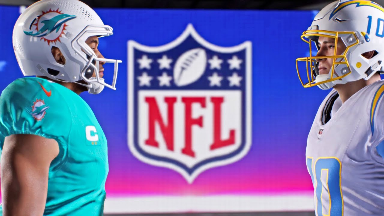 Madden NFL 24 - Miami Dolphins vs Los Angeles Chargers - Week 1 - Simulation PS5 Gameplay