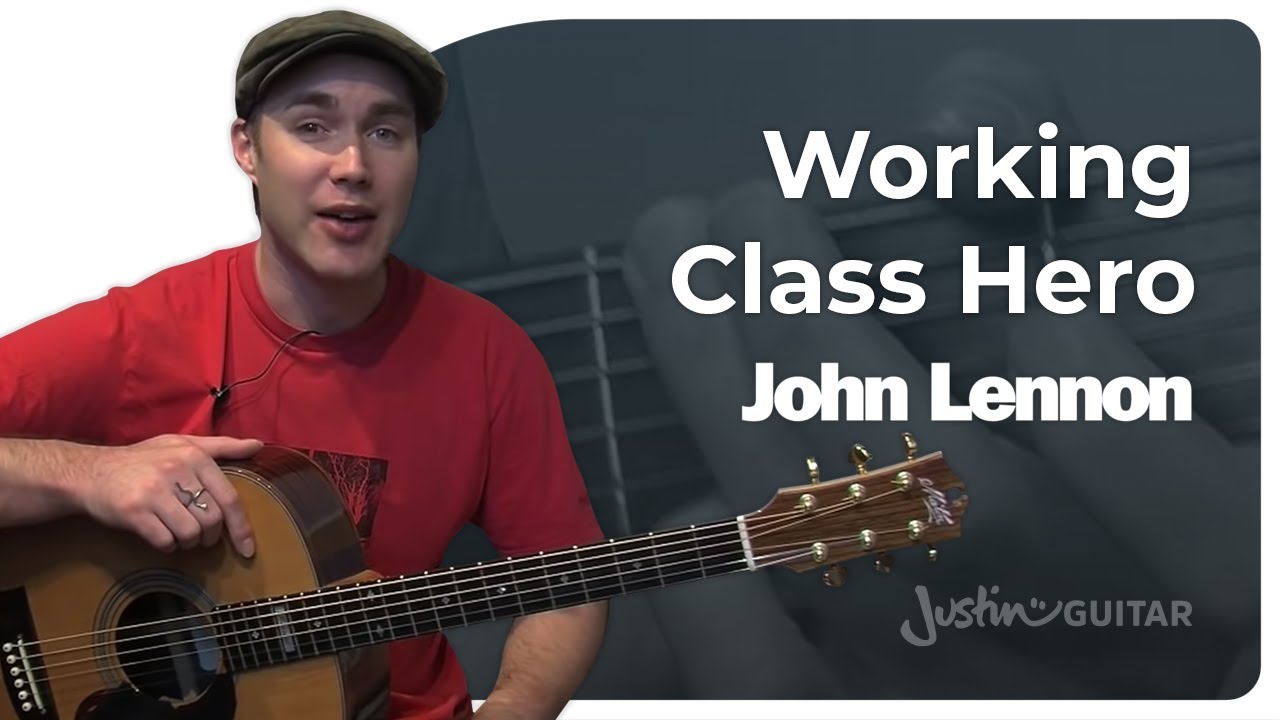 Как играть Working Class Hero &mdash; Джон Леннон | Easy Guitar