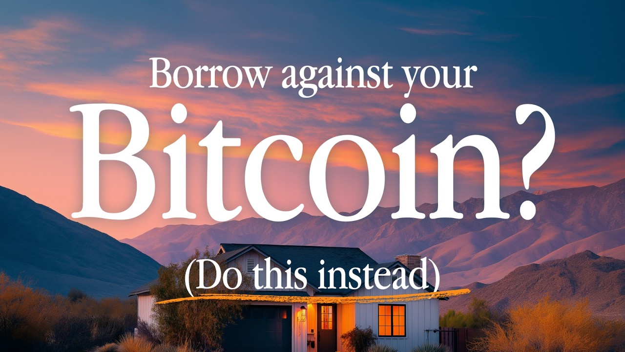 Bitcoin-Backed Loans? Do This Instead.