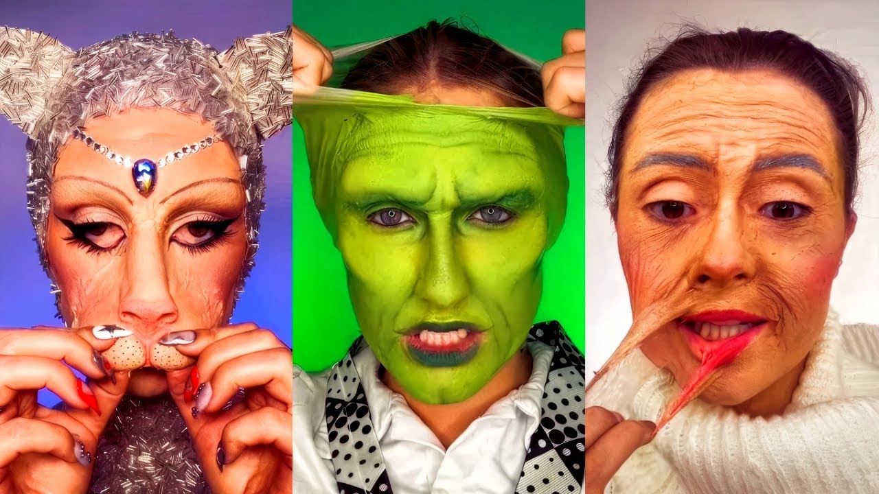 Removal of Special Effects (SFX) Makeup vs No Makeup