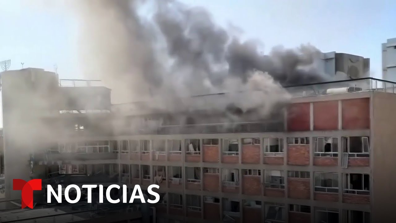 Recrudece el conflicto en Medio Oriente, Ir&aacute;n bombardea un hospital de Israel | Noticias Telemundo