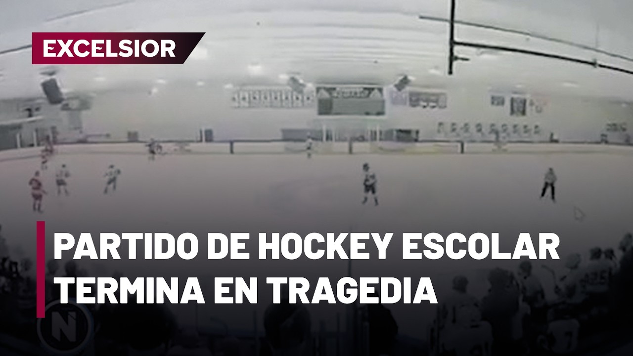 Tiroteo en partido de hockey escolar en EU deja tres muertos