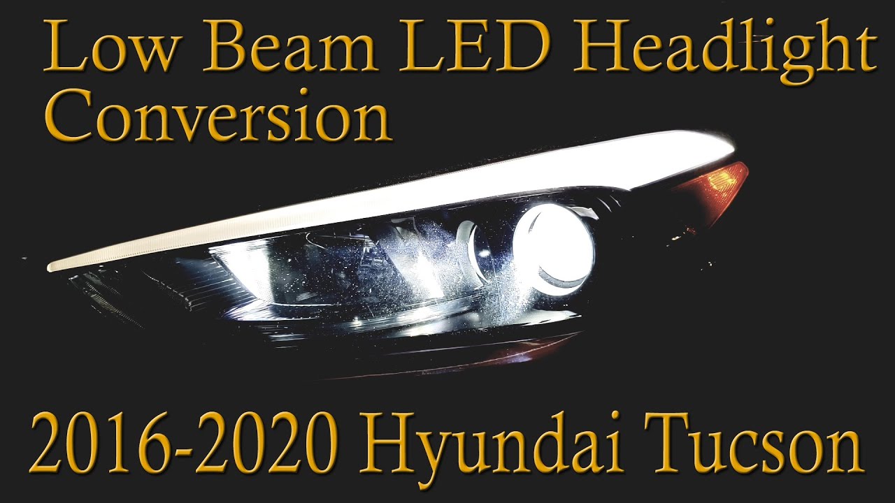 Обновление светодиодных фар для Hyundai Tucson 2016-2020!