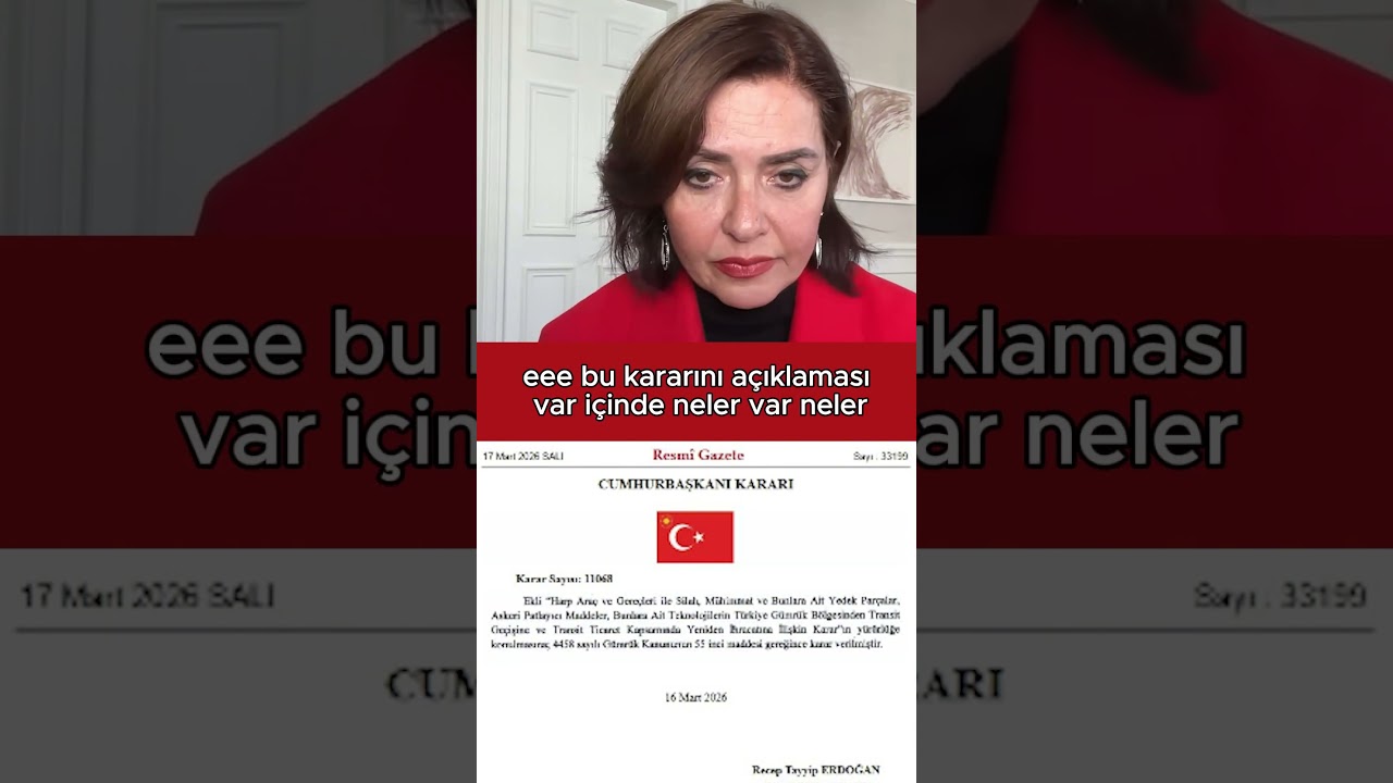 Resmi Gazete&rsquo;de Kritik Madde! Askeri M&uuml;himmat Ge&ccedil;işine İzin mi &Ccedil;ıktı? #haber