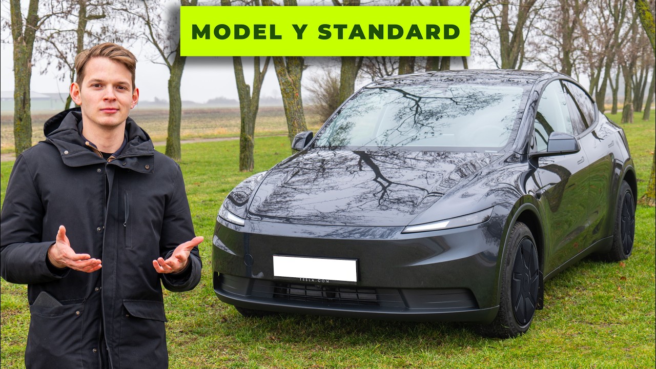 Ilyen az új OLCSÓ TESLA! Vezettem a Model Y Standard-et