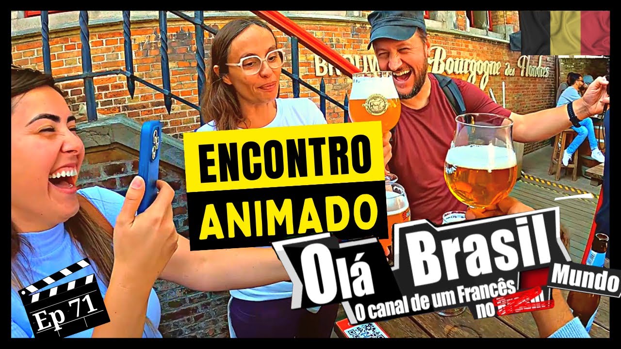 COMO É A VENEZA DO NORTE - BRUGES, NA BÉGICA - Ep71