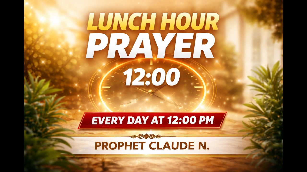DAY 40 | LUNCH HOUR SERVICE | 70 DAYS OF PRAYERS | 17.03.2026