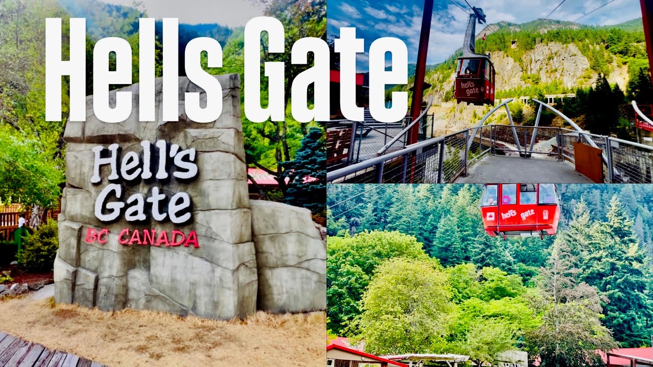 Hells Gate, One of North America’s Scariest Airtrams! Canyon Ride in BC Canada 🇨🇦 4K