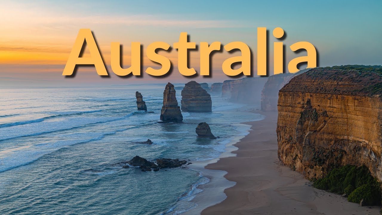 Dream Trip through Australia 4K  -  Relaxation Film with calming music