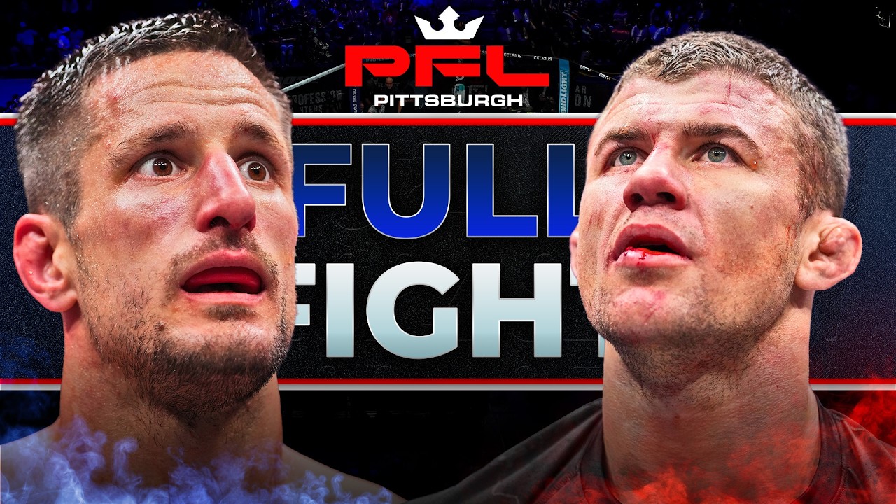 Two Former Champions!! | Jakub Kaszuba v Natan Schulte | Full Fight | PFL Pittsburgh