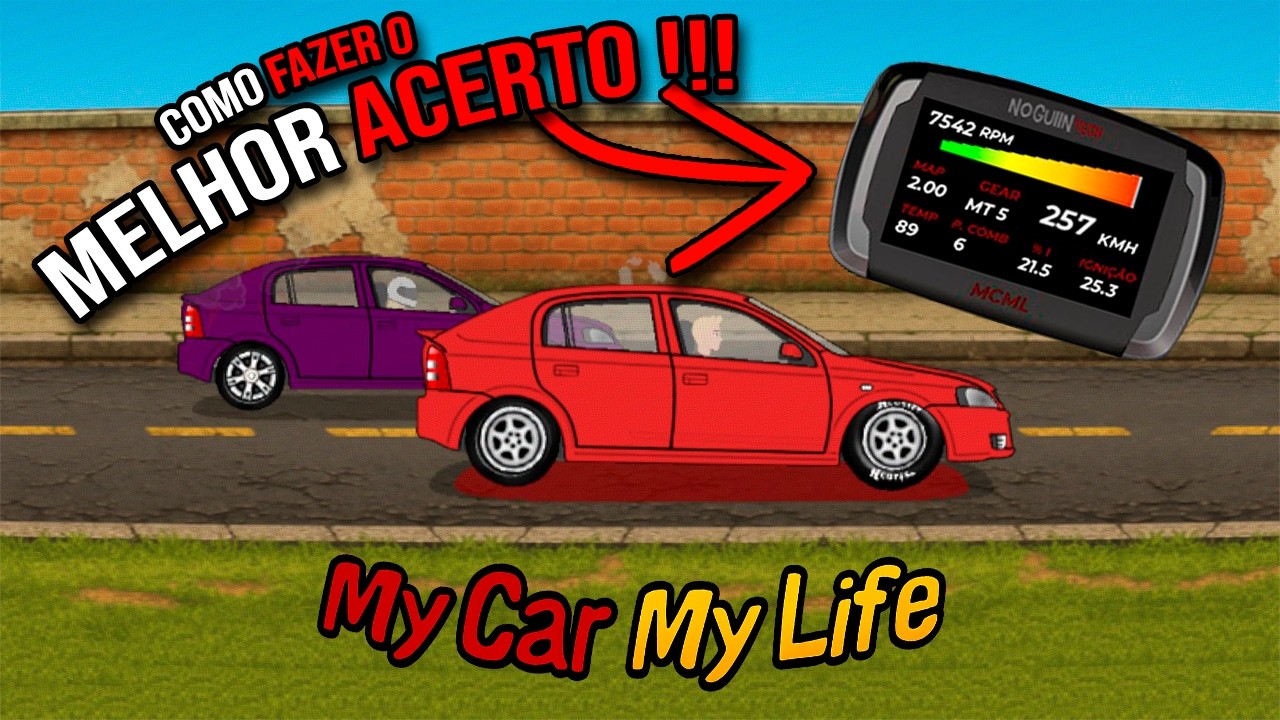 ENSINANDO A FAZER O MELHOR ACERTO DO MY CAR MY LIFE!