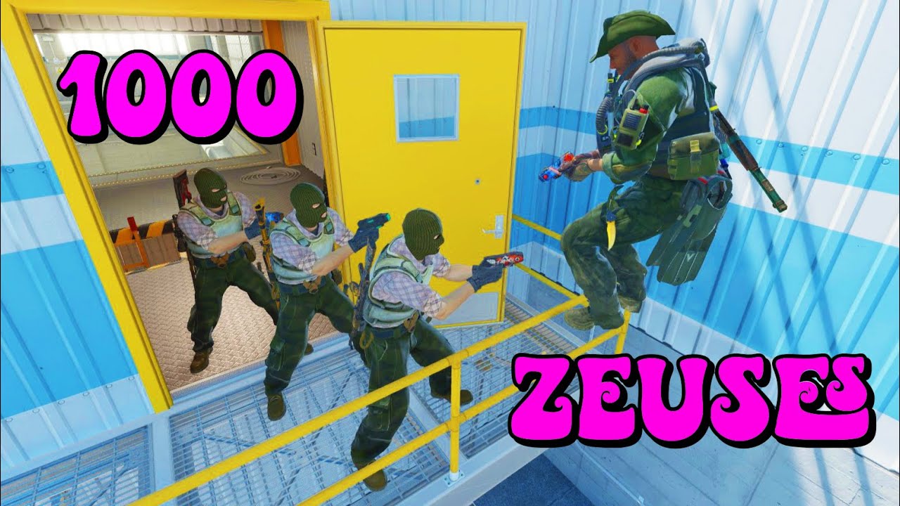 1000 Zeus Kills || TheBossMan_14 Montage