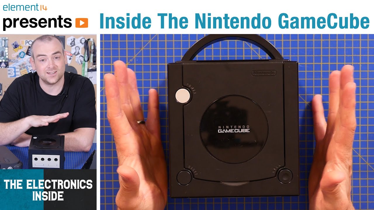 We Teardown the Nintendo Gamecube - The Electronics Inside