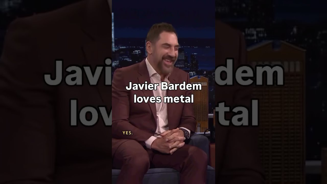 Javier Bardem Loves Slipknot, Pantera, Bad Omens and More