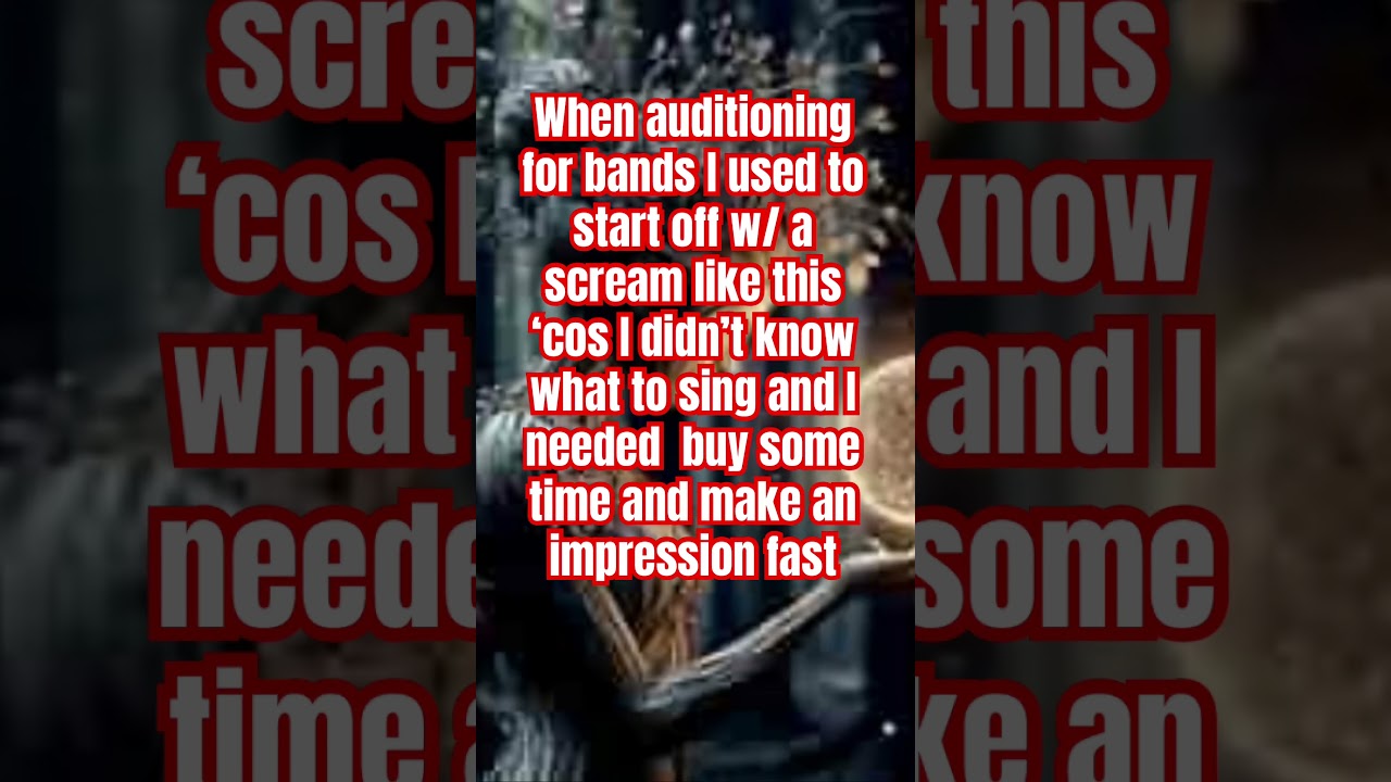 Old style hair metal scream #metalvocals #metalmusic #singing