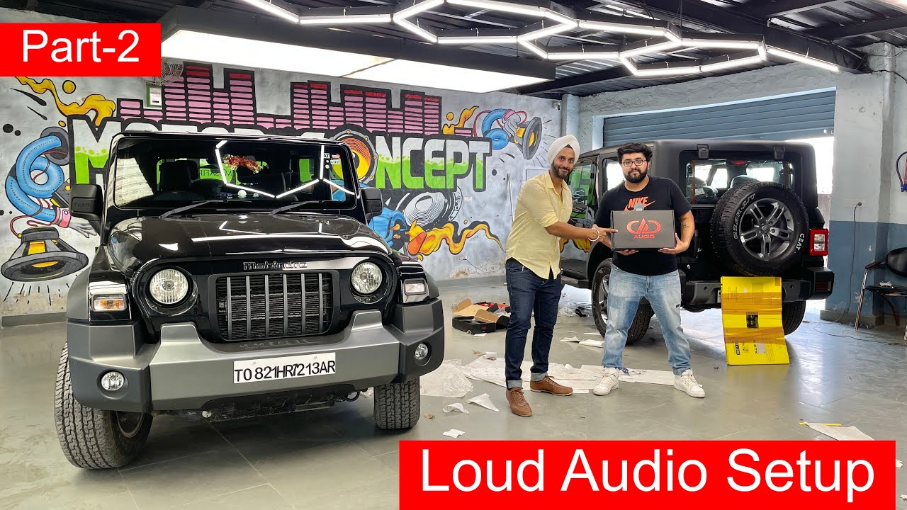 My Mahindra Thar Got Audio Setup Worth 1.2 Lakh Rupees | 2021 Mahindra Thar | Thar Modification