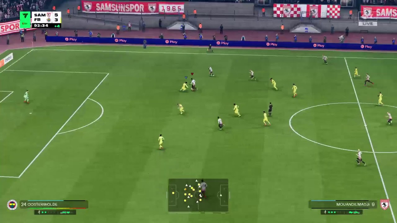 Samsunspor-Fenerbahçe  Canlı