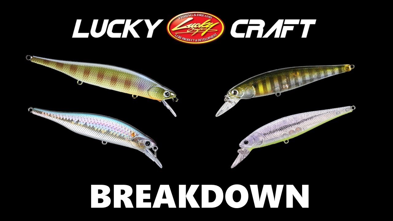 Lucky Craft Jerkbait Breakdown