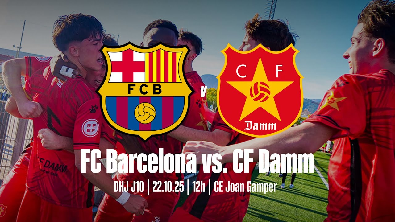 🔴 EN DIRECTE: FC BARCELONA 🆚 JUVENIL A MASCULÍ | CF DAMM