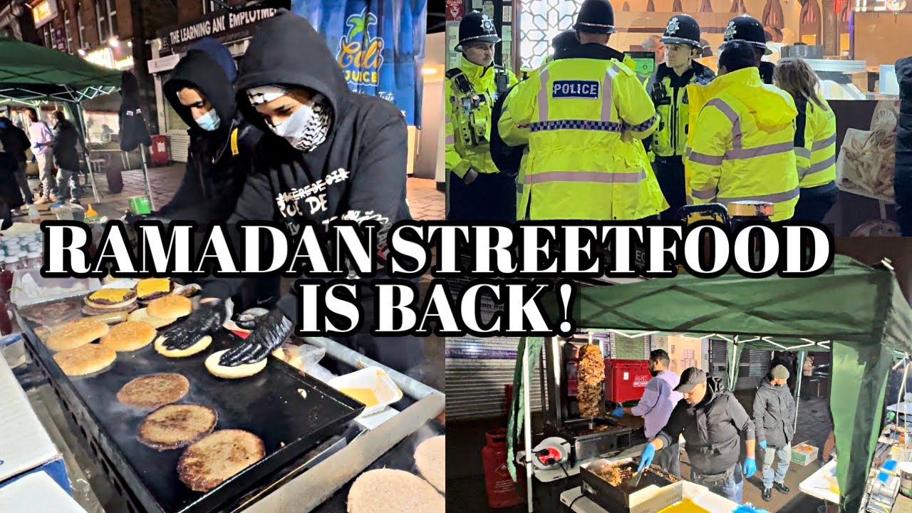 Ramadan Streetfood On Coventry Road Is Back! | Police Crackdown On illegal Trade In Birmingham
