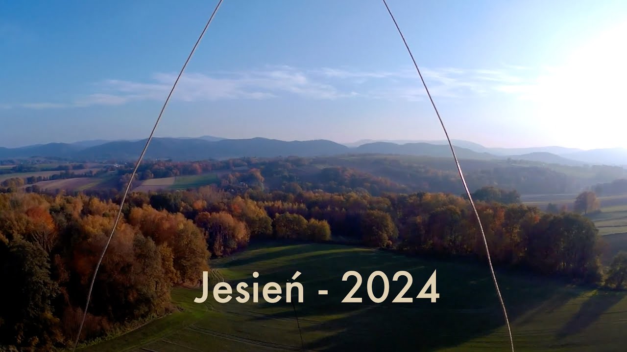 Jesienny lot motolotnią.