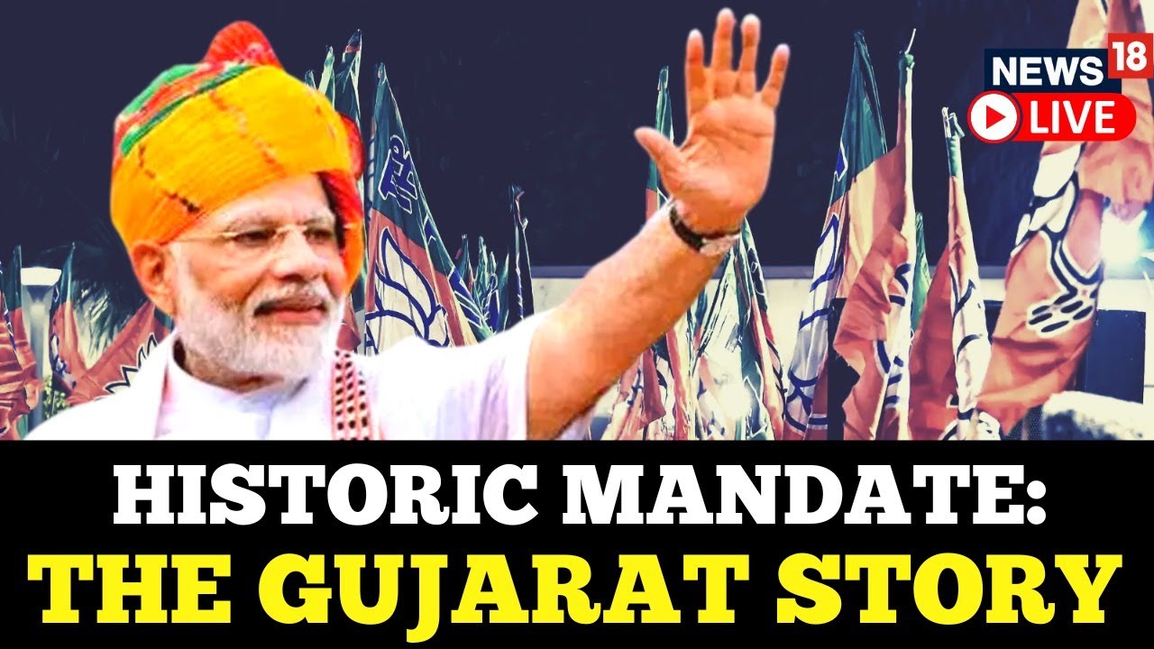 Gujarat Election Result 2022 LIVE | Gujarat Election Result | BJP Wins Gujarat | English News Live