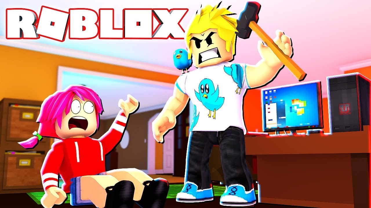 Chad and Audrey play Flee The Facility in Roblox