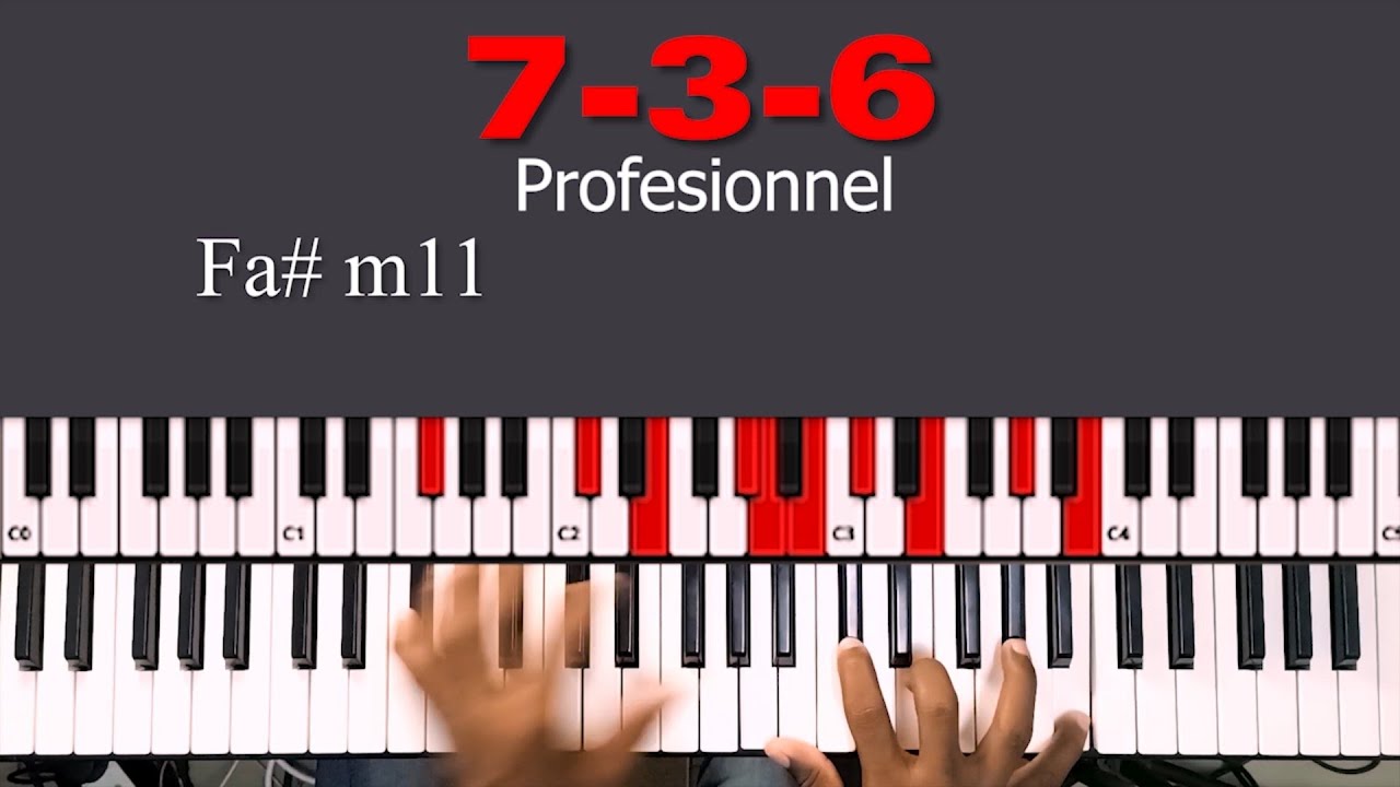 7 3 6  PROGRESSION D'ACCORD GOSPEL POUR LES PROFESSIONNELS #1   