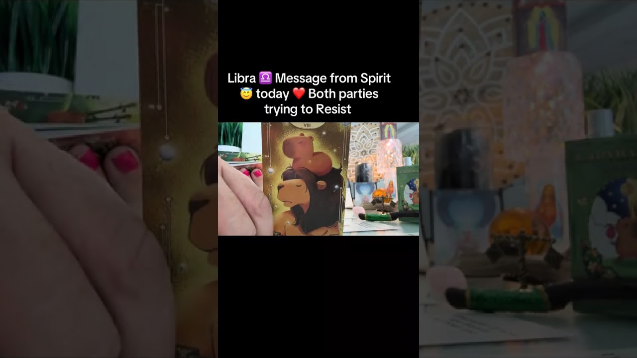 Libra message from spirit today,both parties trying to resist.Mystic Jeanne.