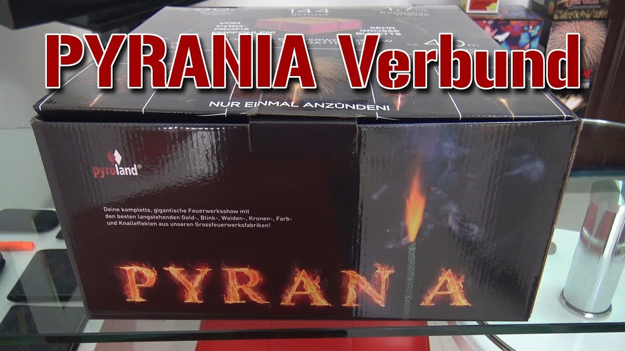 99€ Verbund PYRANIA | 144 Schuss | Pyroland