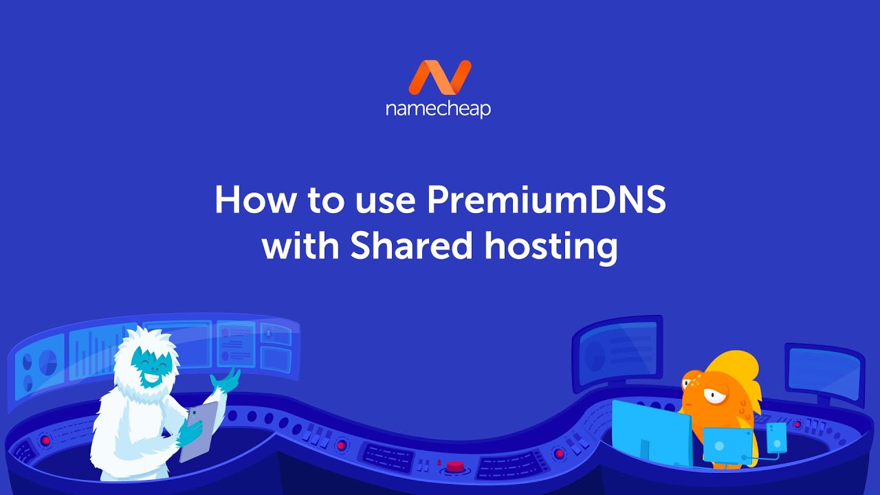 How to use PremiumDNS with Shared hosting