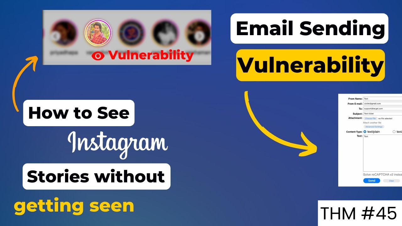 Secretly Watch Instagram Story Vulnerability, Path Travesal Trick, Google Dorks Search| THM #45