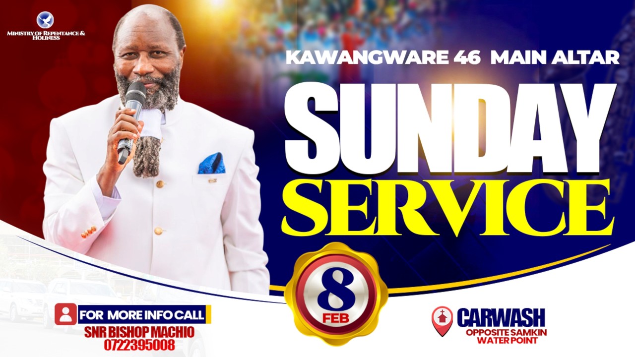 KAWANGWARE 46 MAIN ALTAR SUNDAY SERVICE || 8TH FEBRUARY 2026