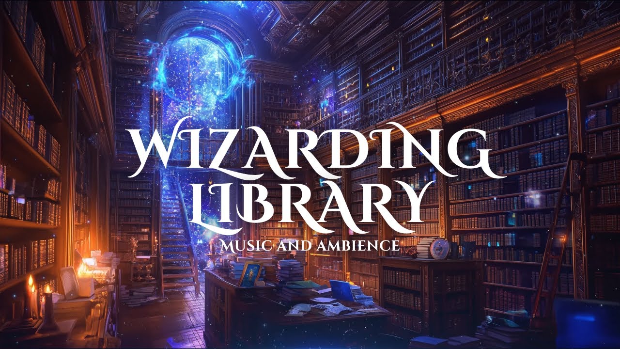 Cozy Up With the Wizard's Library Ambience
