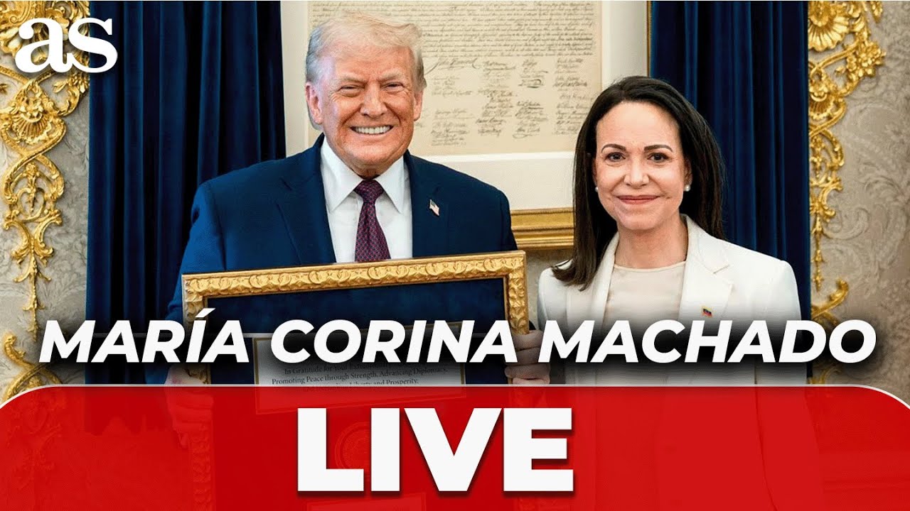LIVE: MARÍA CORINA MACHADO CONFERENCE PRESS after HER MEETING WITH DONALD TRUMP in the WHITE HOUSE
