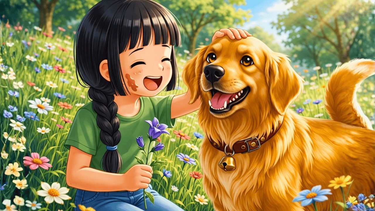 穏やかな春の暮らし：愛犬を助けて、スープとハニーパンケーキ作り｜ジブリ風ASMR